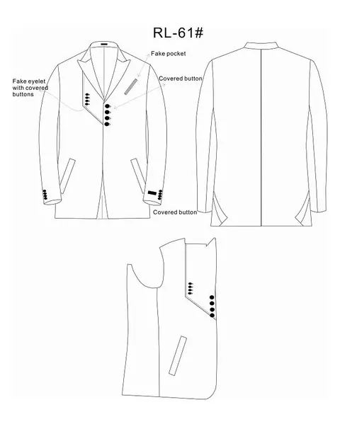 RL61 - classics long sleeve style by Right Luck