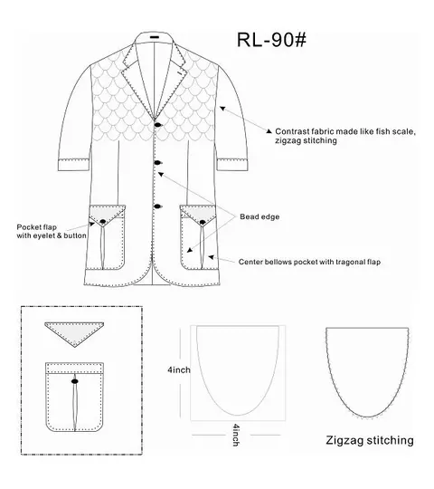 RL90 - classics short sleeve style by Right Luck