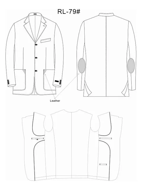 RL79 - classics long sleeve style by Right Luck