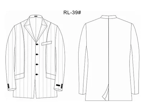 RL39 - classics long sleeve style by Right Luck