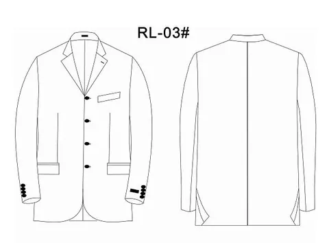 RL03 - classics long sleeve style by Right Luck