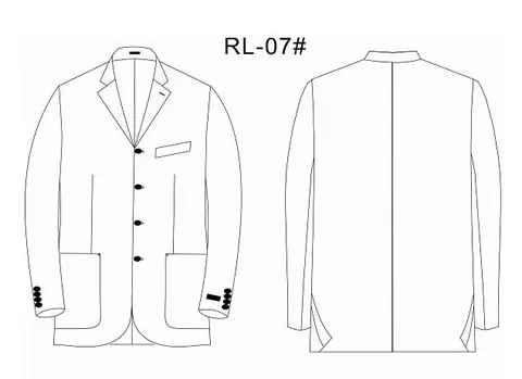 RL07 - classics long sleeve style by Right Luck