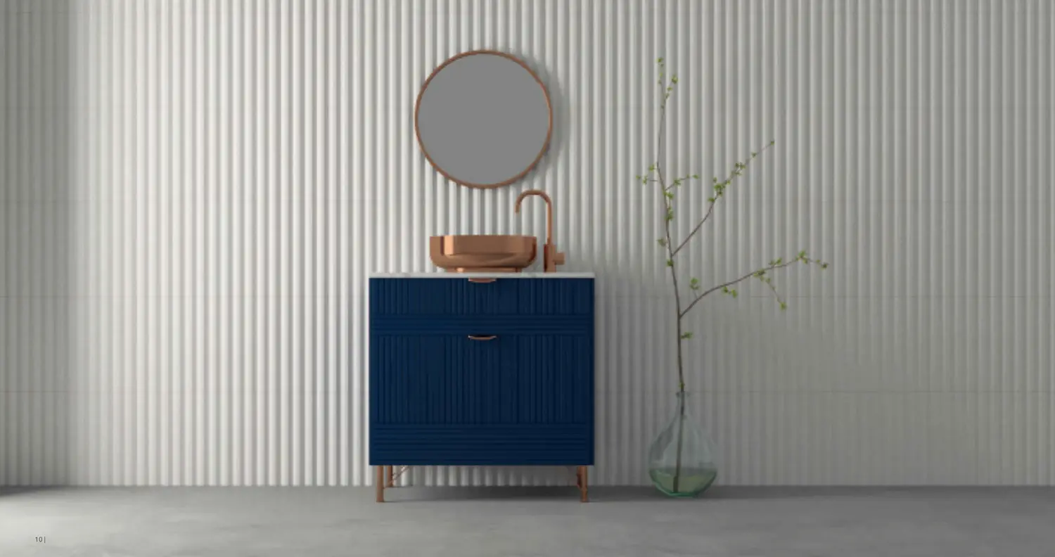 Hospitality vanity wall