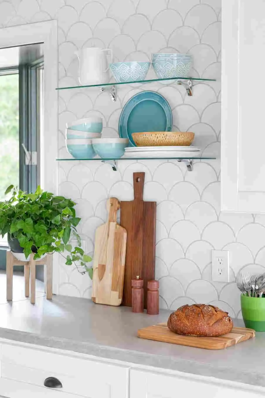 150 × 170 mm Fan-Shaped Graduated Color Tile