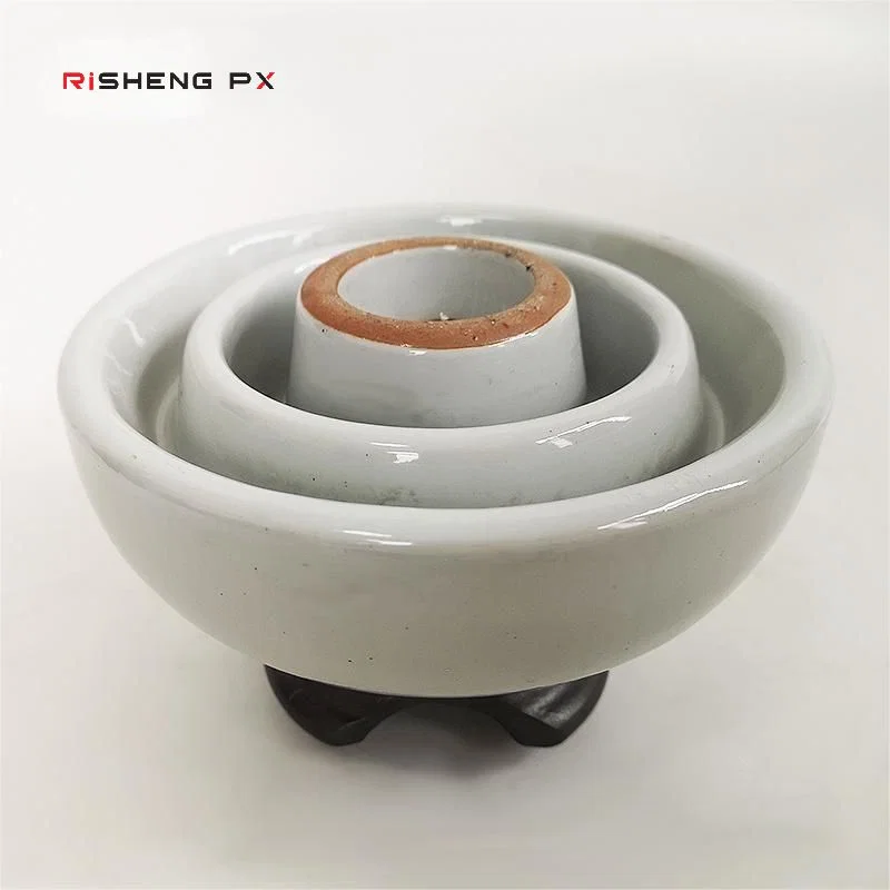 ANSI 55-5 porcelain pin insulator side profile