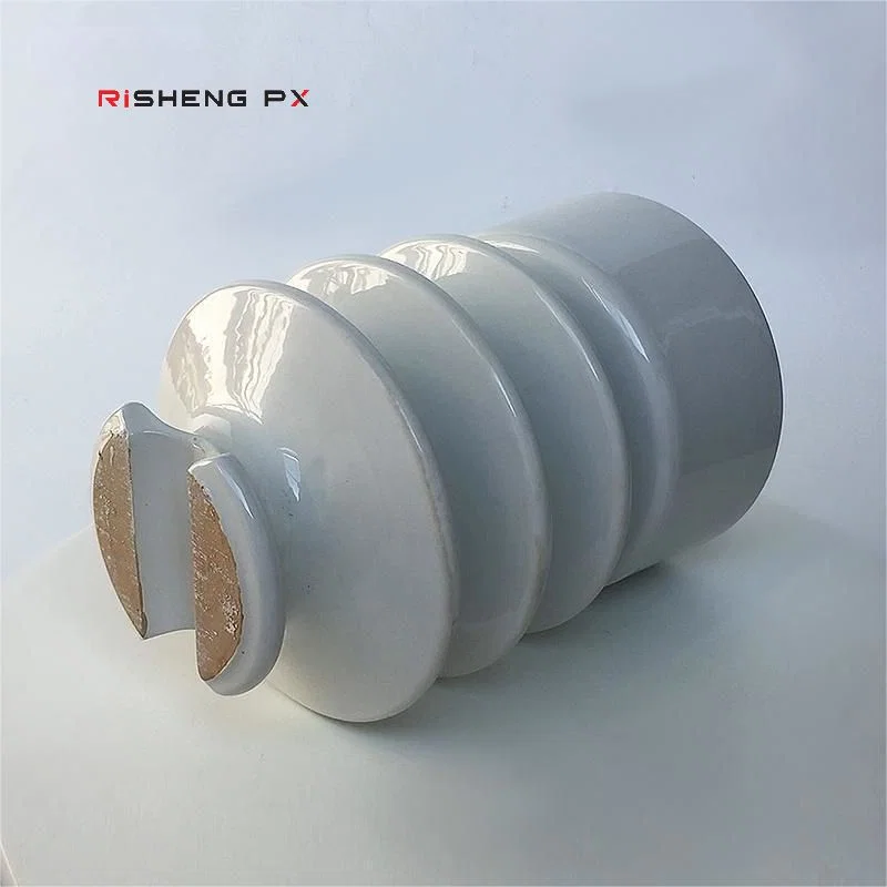 ZS-600 pin post insulators in the yard