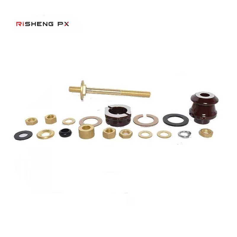 DIN 42530 1250A bushing shown with a scale