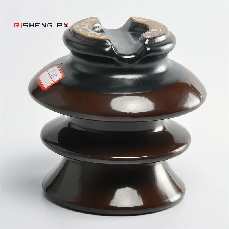 P-33-Y pin type porcelain insulator with wide shed