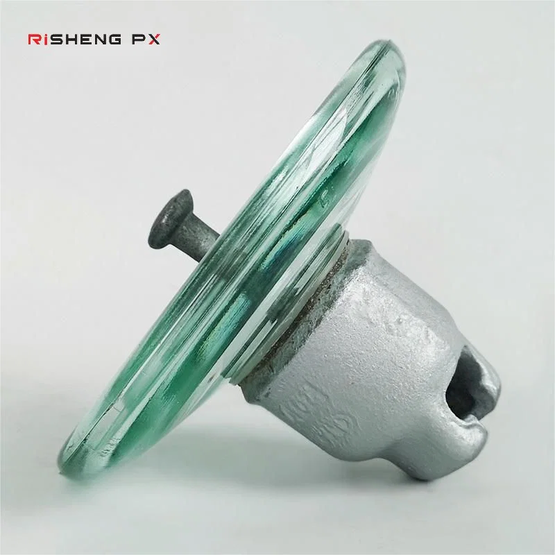 U40B glass disc insulator cap and socket coupling