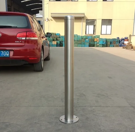 Stainless Steel Bollard F218 | Architectural Road Safety Post