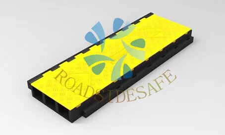 Rubber Cable Protector Ramp | Floor Cable Cover for Events & Construction