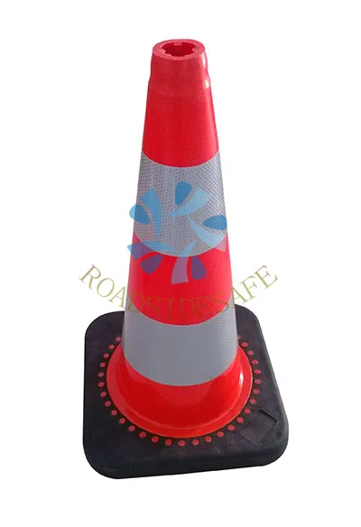 PVC Cone TC405 European-Type black base 50cm