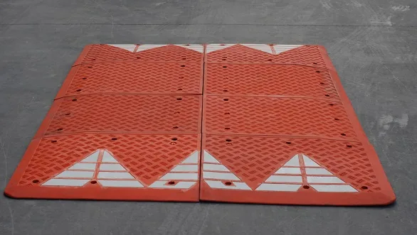 Rubber Speed Cushion SH268 | Modular Traffic Calming for Emergency Vehicles