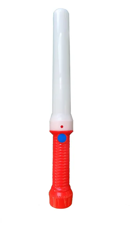 Traffic Baton Safety Wand Marshalling Wand L8965 Red & Green view 2