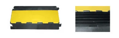 Rubber Cable Protector CC301 | Heavy-Duty Road Cable Cover for Vehicles.