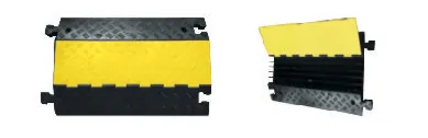 Rubber Cable Protector CC204 | Heavy-Duty Road Cable Cover for Vehicles.