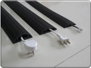 Rubber/PU Cable Protector | Heavy-Duty Traffic Cable Cover CC504