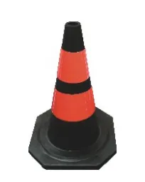 Rubber Traffic Cone TC511 | Heavy-Duty Road Safety Cone