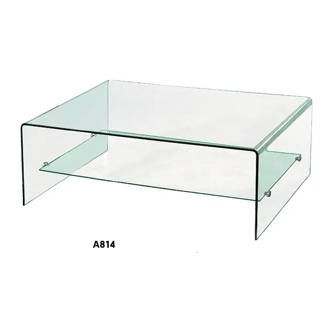 A814 hot bent glas manufactured by Romance Furniture