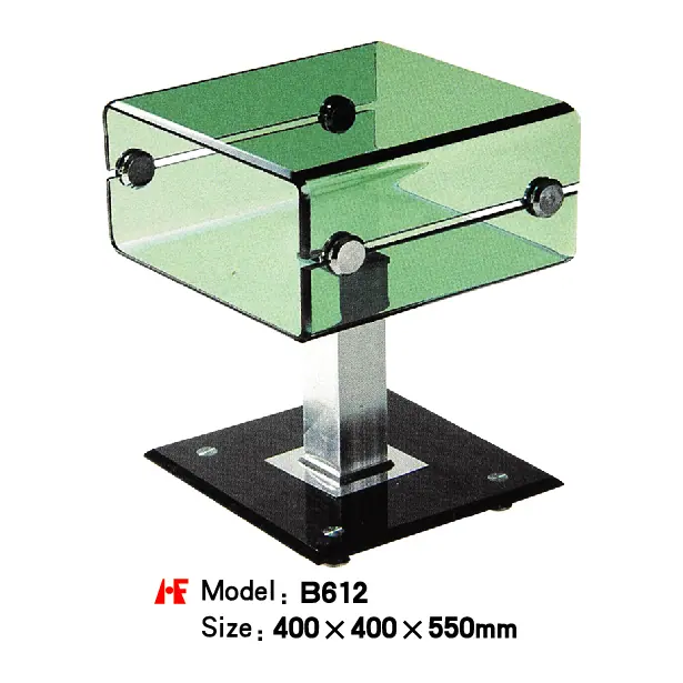 B612 hot bent glas manufactured by Romance Furniture