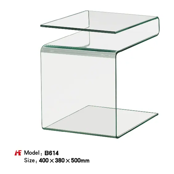 B614 hot bent glas manufactured by Romance Furniture