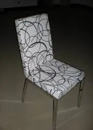 C001 fabric dining chair manufactured by Romance Furniture