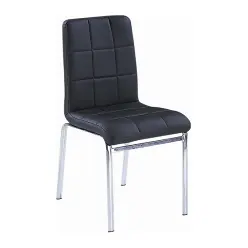 C003 leather dining chair manufactured by Romance Furniture