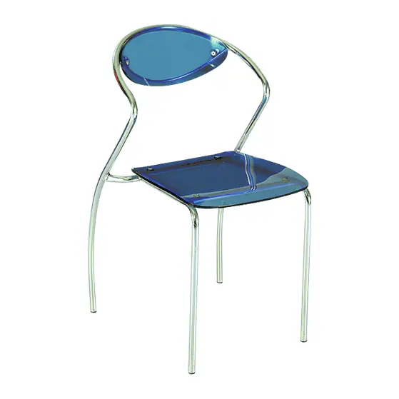 C025 plastic dining chair manufactured by Romance Furniture