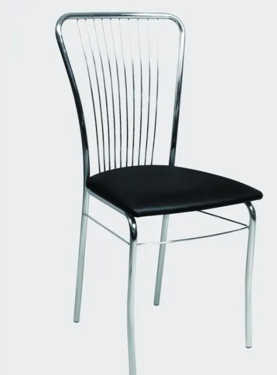 C1411 leather dining chair manufactured by Romance Furniture
