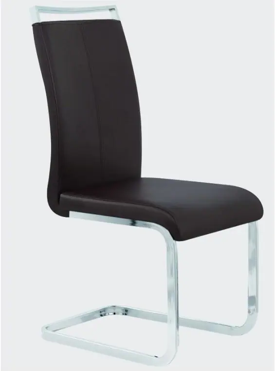 C1413 leather dining chair manufactured by Romance Furniture