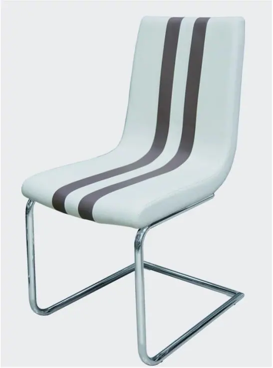 C1422 leather dining chair manufactured by Romance Furniture