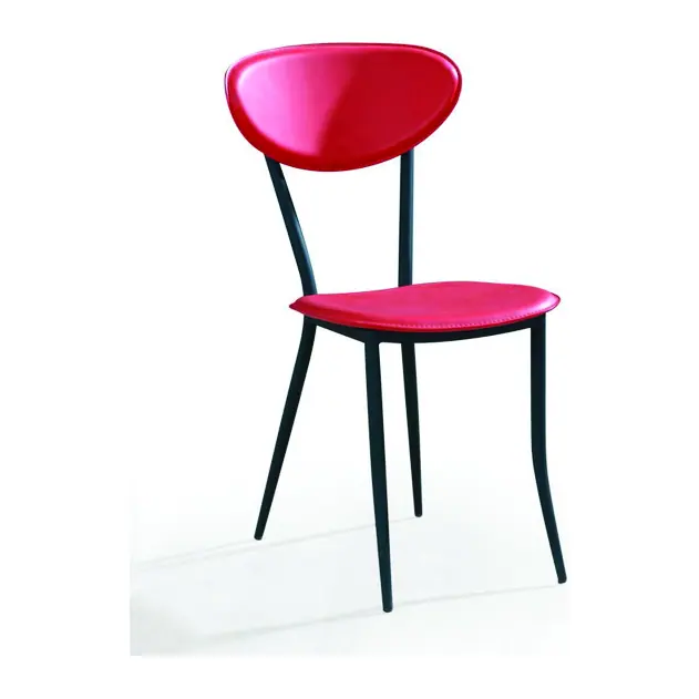 C1491 leather dining chair manufactured by Romance Furniture