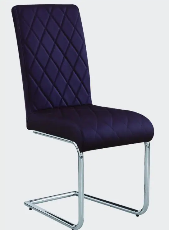 C1526 leather dining chair manufactured by Romance Furniture
