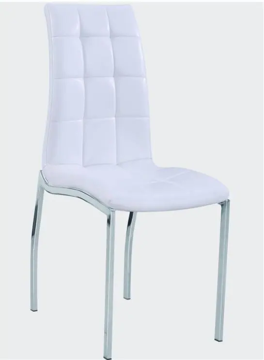 C1529 leather dining chair manufactured by Romance Furniture