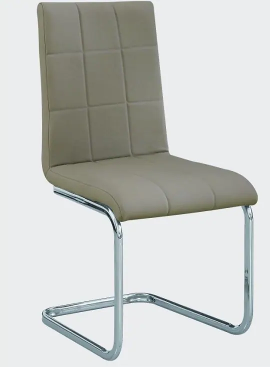 C1539 leather dining chair manufactured by Romance Furniture