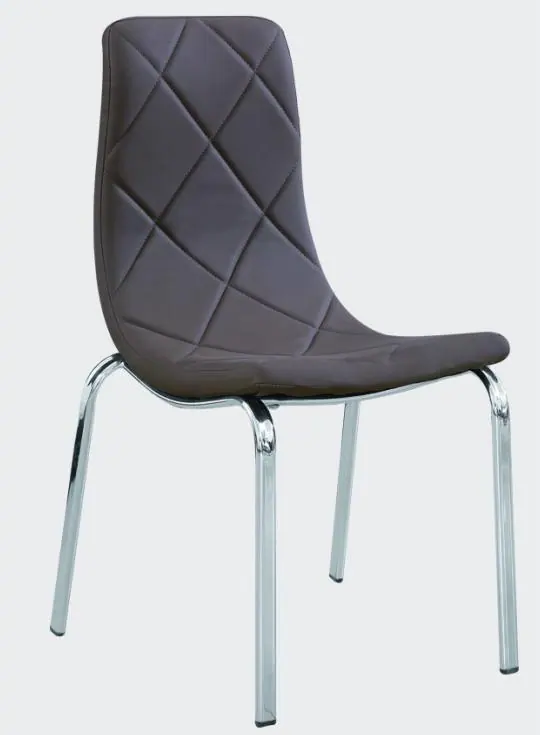C1551 leather dining chair manufactured by Romance Furniture