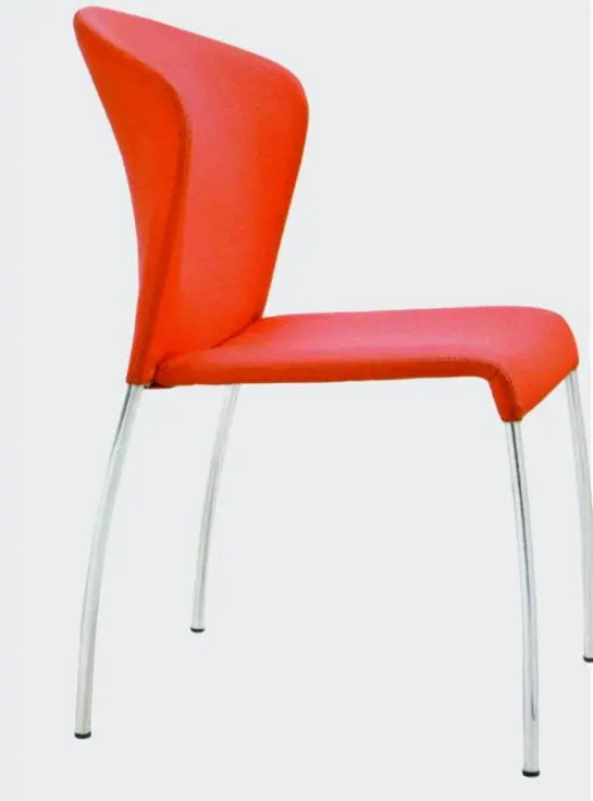 C1566 leather dining chair manufactured by Romance Furniture