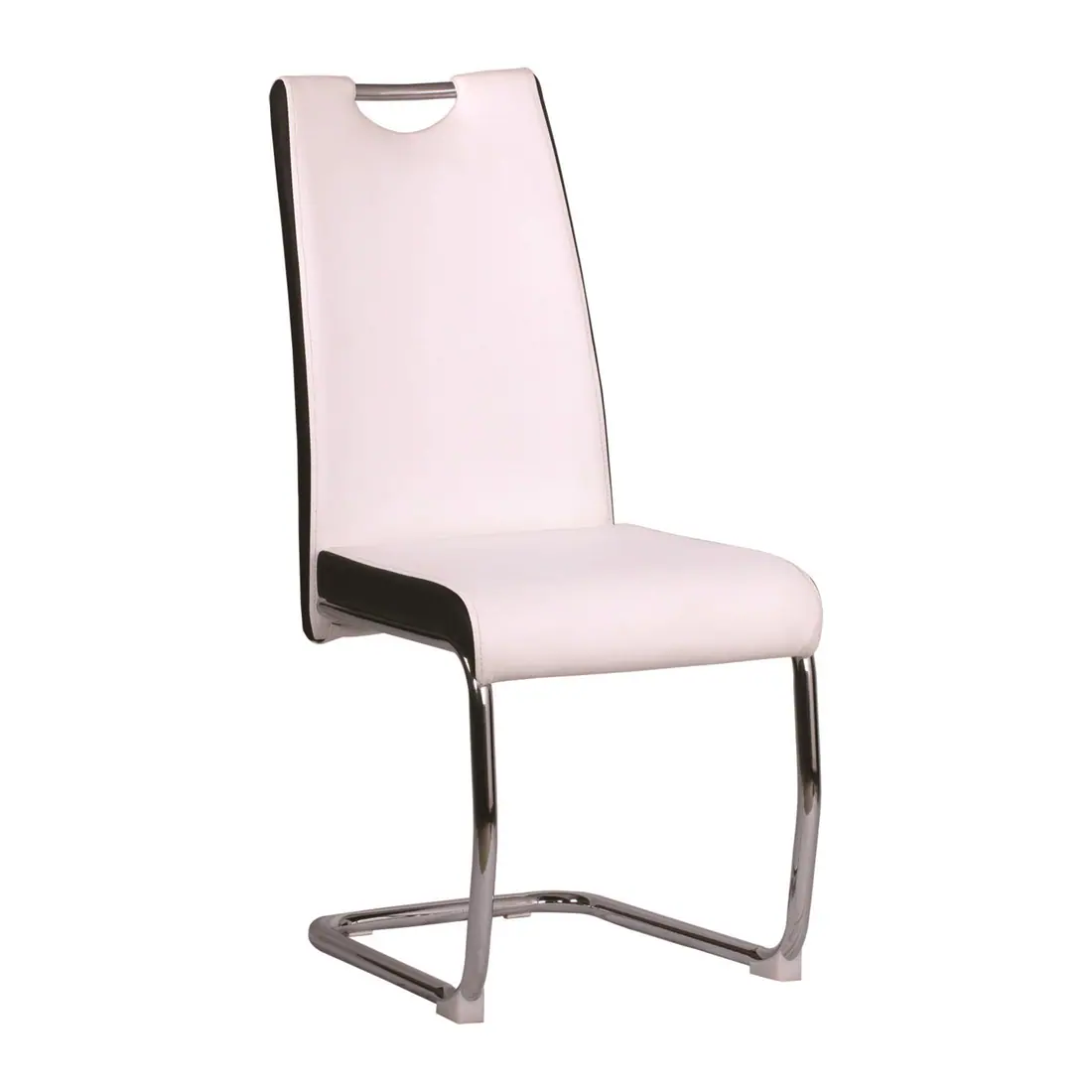 C1608 leather dining chair manufactured by Romance Furniture