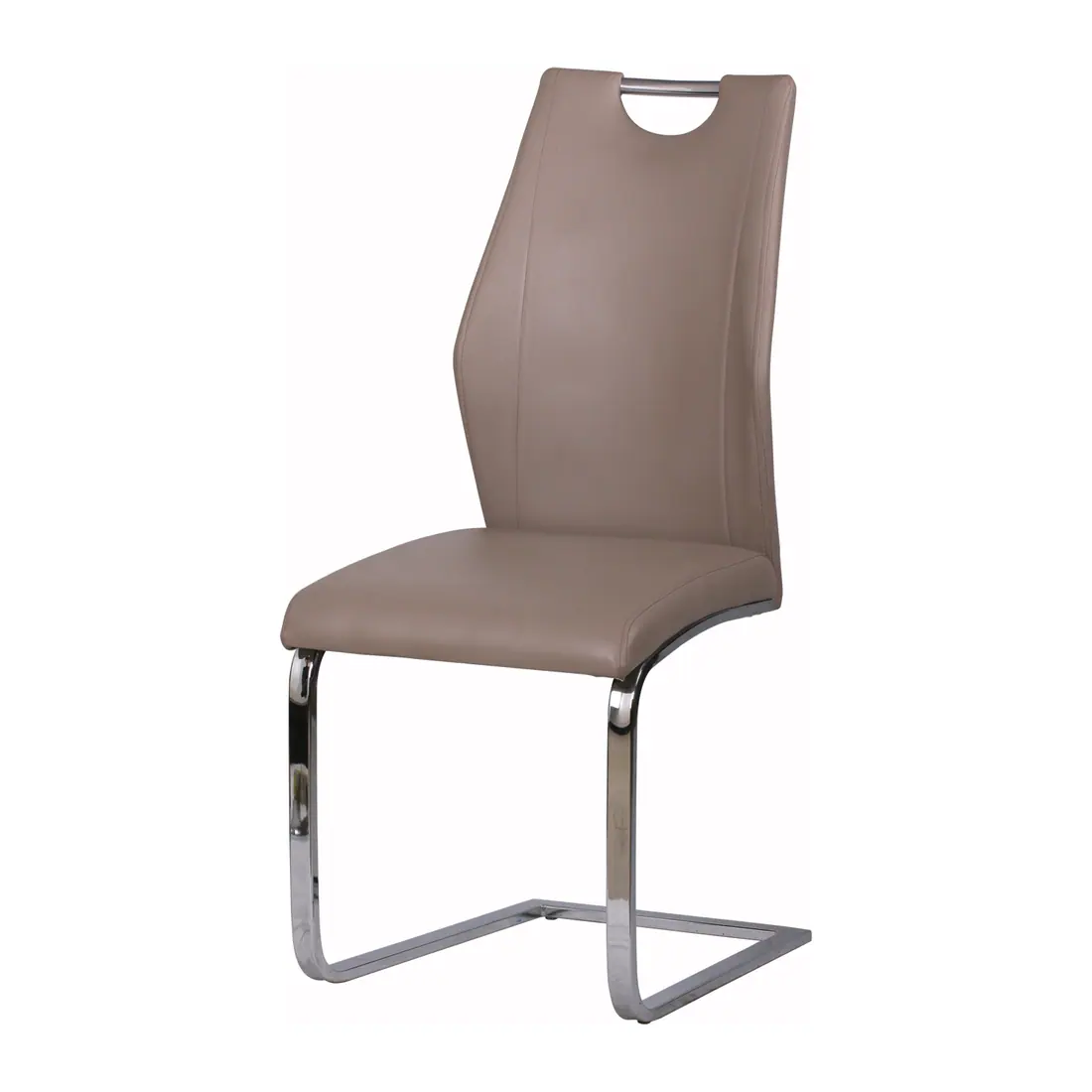 C1617 leather dining chair manufactured by Romance Furniture