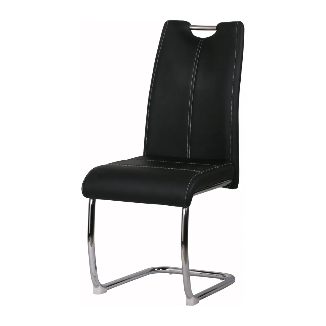 C1618 leather dining chair manufactured by Romance Furniture