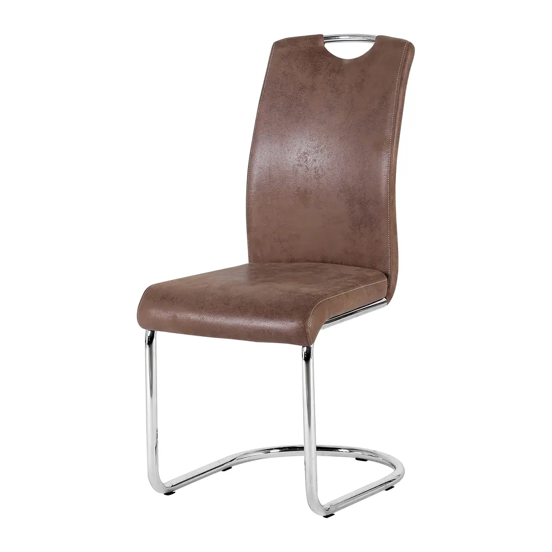 C1627 leather dining chair manufactured by Romance Furniture