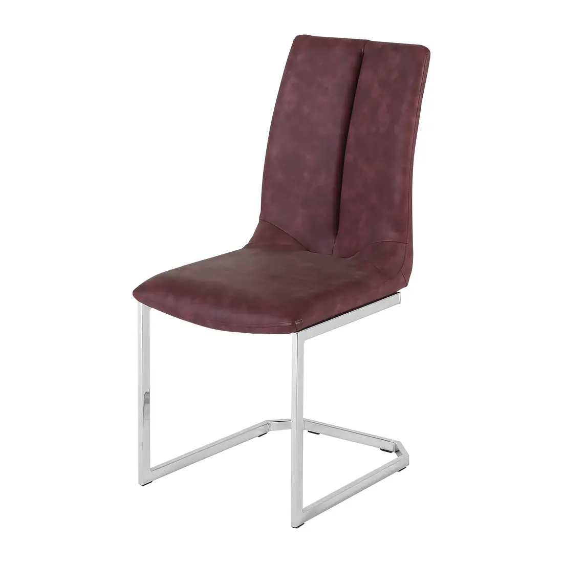 C1640 leather dining chair manufactured by Romance Furniture