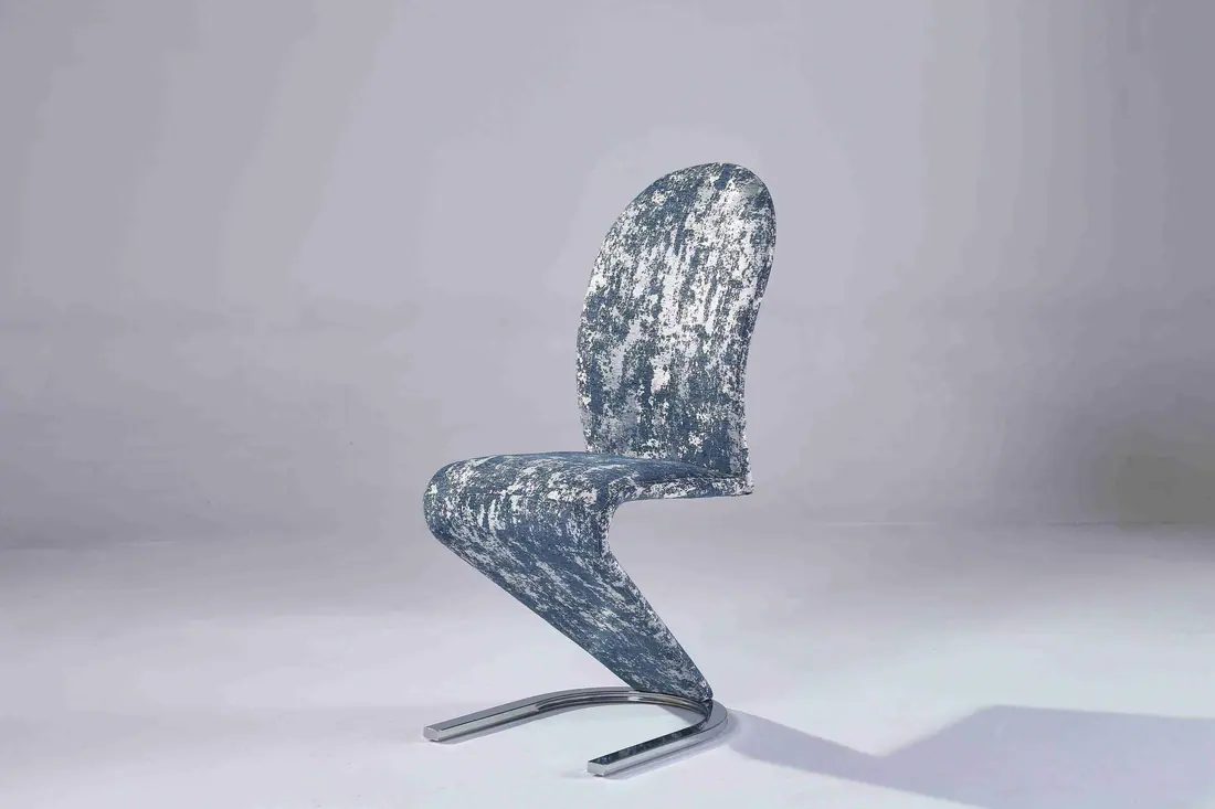 C1702 leather dining chair manufactured by Romance Furniture