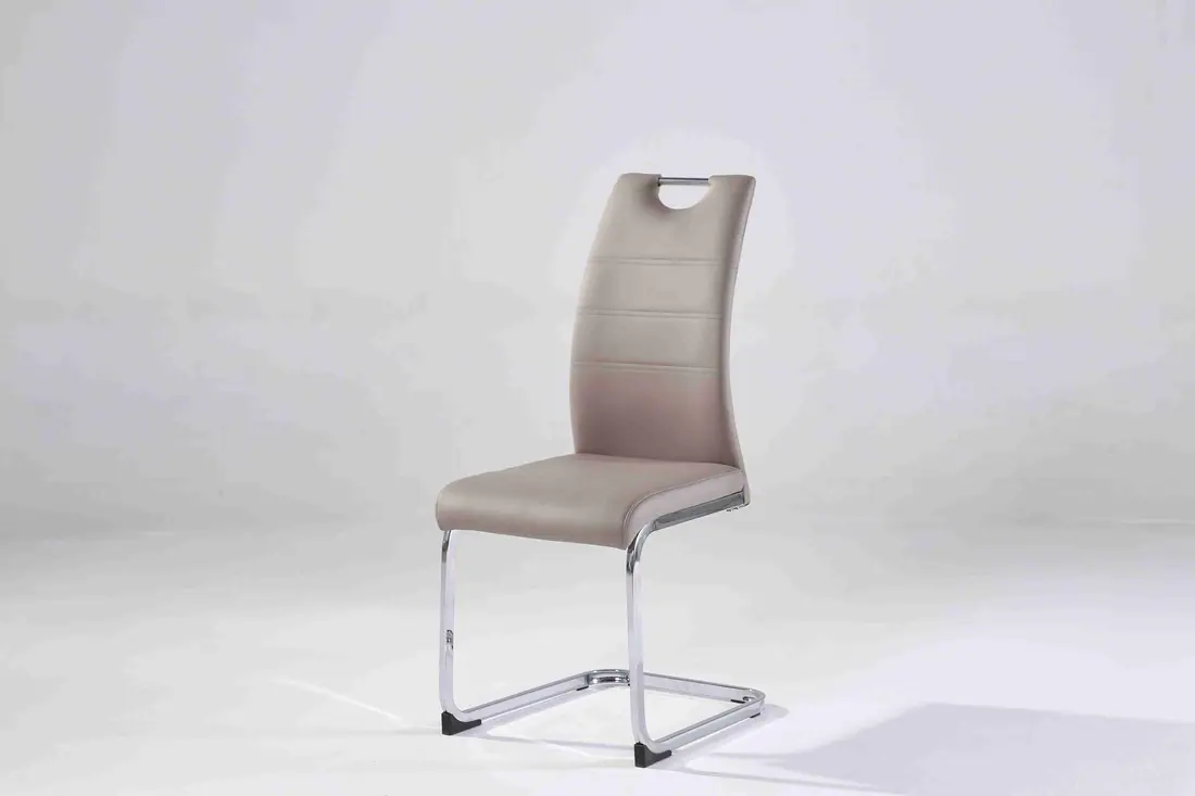 C1704-1 leather dining chair manufactured by Romance Furniture