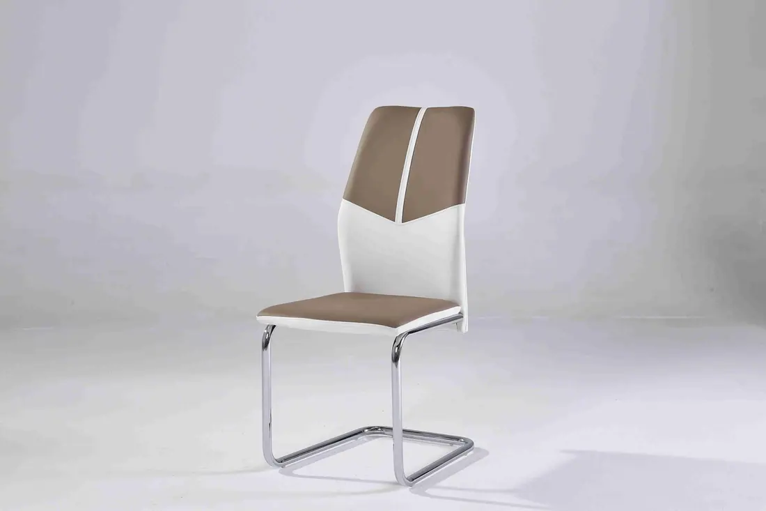 C1705 leather dining chair manufactured by Romance Furniture
