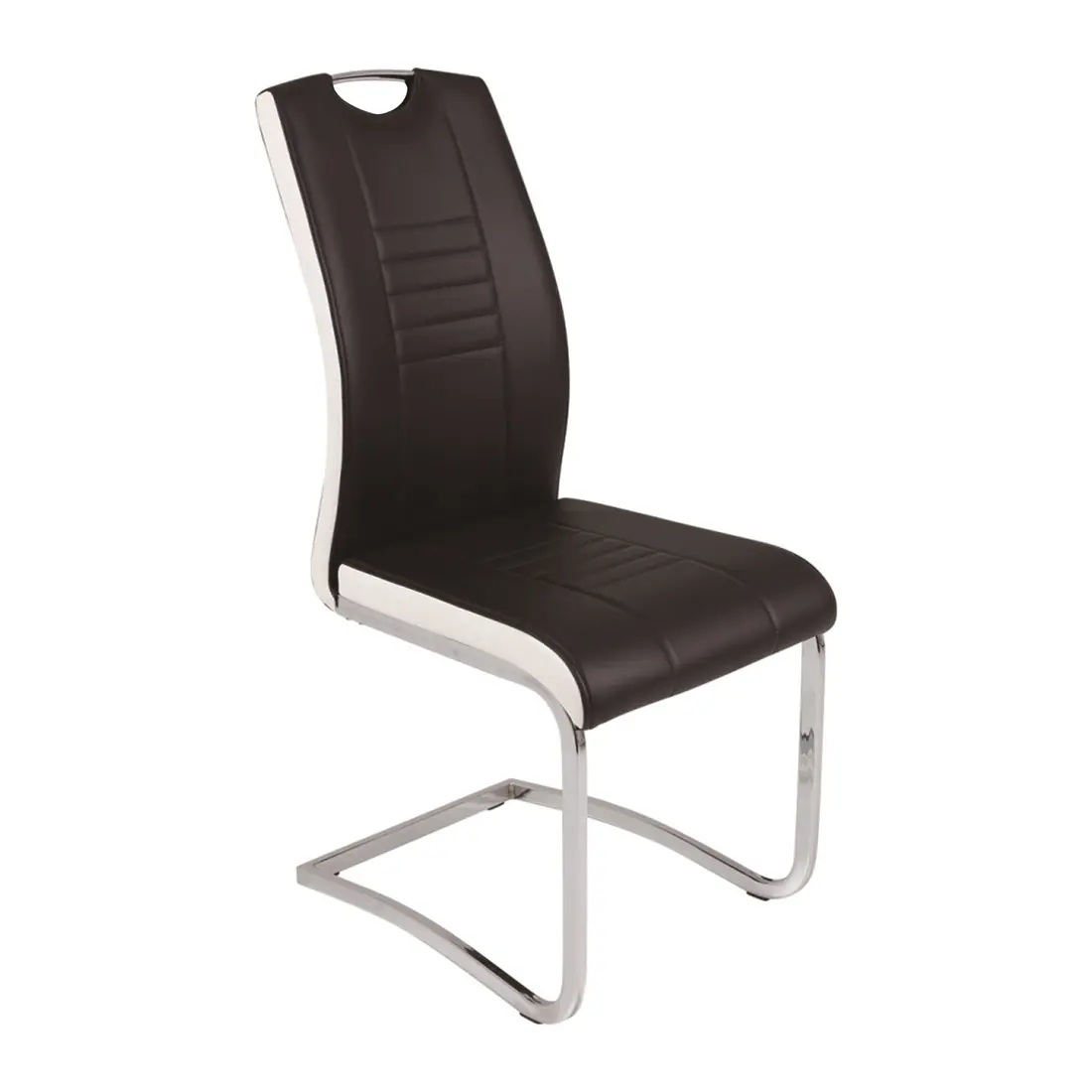 C1804 leather dining chair manufactured by Romance Furniture