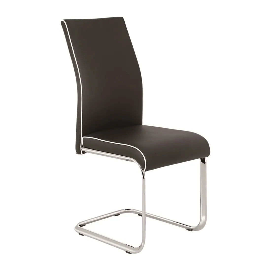 C1820 leather dining chair manufactured by Romance Furniture