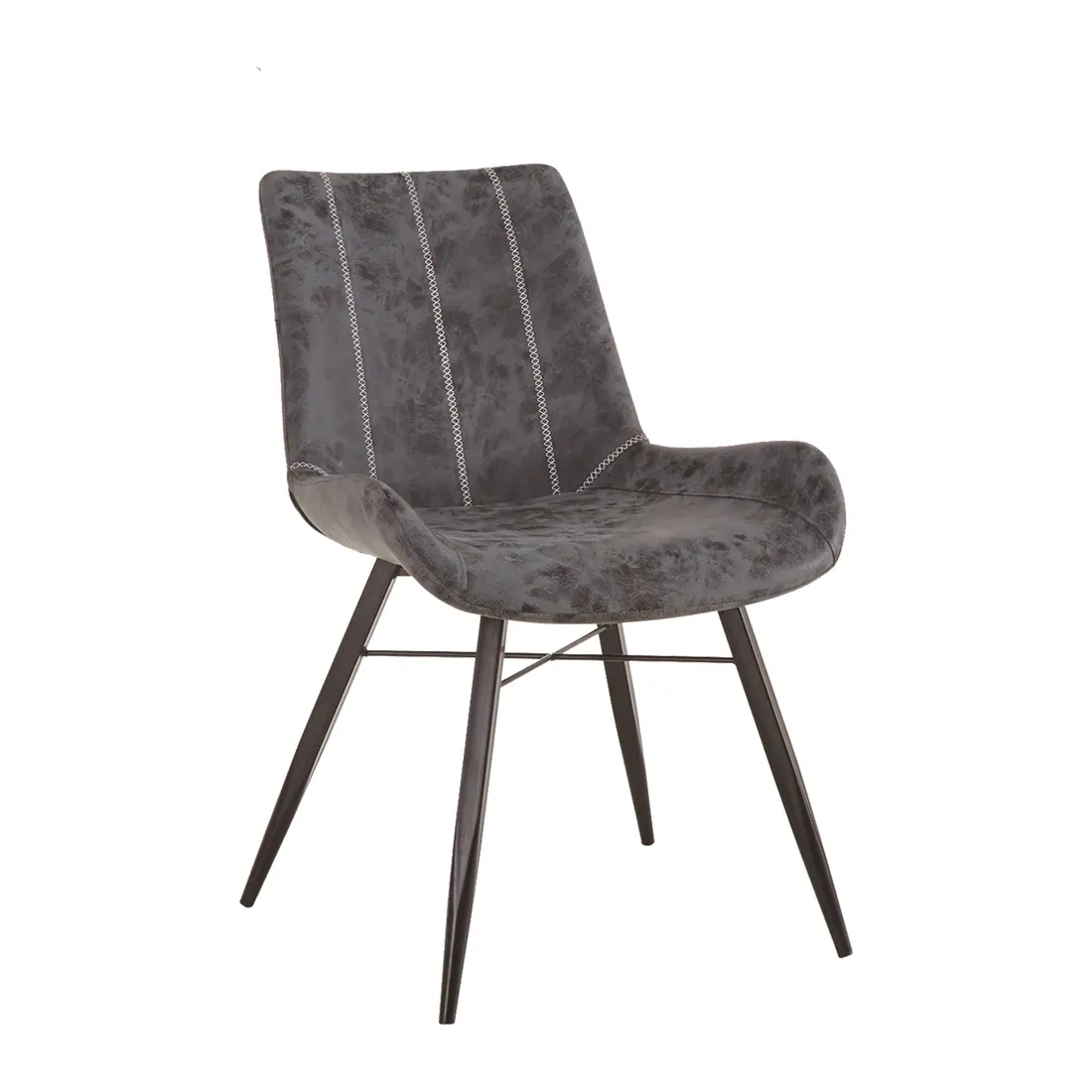 C1832 leather dining chair manufactured by Romance Furniture