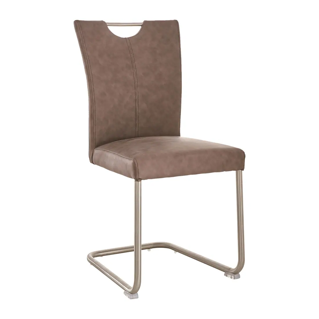 C1844 leather dining chair manufactured by Romance Furniture