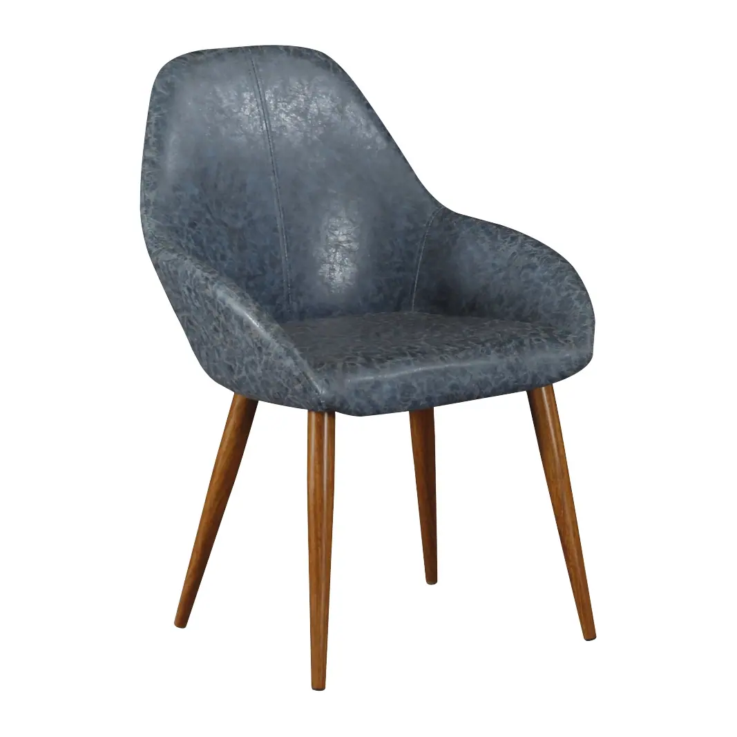 C1914 leather dining chair manufactured by Romance Furniture